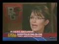 Palin Ignores Polls - Just Like Bush