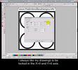 Wilcom Embroidery Digitizing tutorial - Placing and Locking artwork