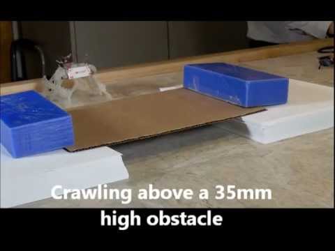 Bio inspired - STAR is a six legged bioinspired, 12cm long, Sprawl Tuned Autonomous Robot which can vary its sprawl angle in order to adapt to different surfaces. The robot...