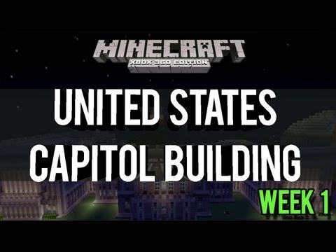 how to build the us capitol in minecraft