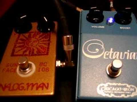 Fuzzbot71 - Fender Stratocaster w/ Custom shop '69 pickups into Octavian, Sunface and Dr Z MAZ 18 JR NR amp.