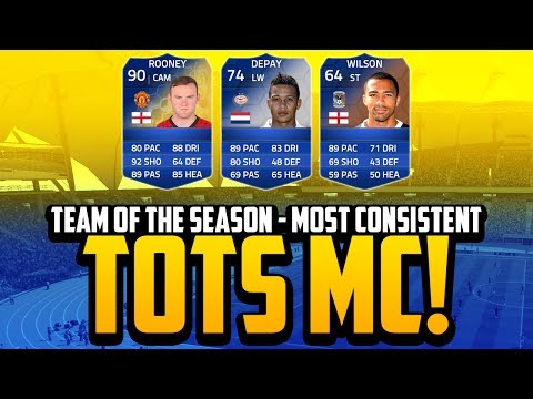 TEAM OF THE SEASON (TOTS) MOST CONSISTENT! w/ ROONEY + MORE! | FIFA 14 Ultimate Team