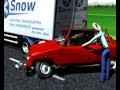 Car accident 3D animation 