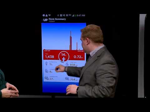 how to use the jawbone up app