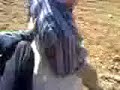 muslim make do3aa up on israelian man muslim, arab , islam,palestine,كوميدي مسلم يمسح الارض بكرامه اسرائيلي