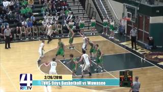 TVHS Boys Basketball vs Wawasee