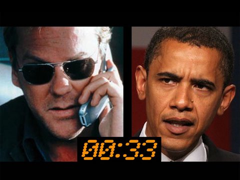 Jack Bauer - Terrorist are plotting against Obama, and only one man has what it takes to keep this country safe.