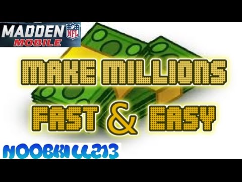 Madden Mobile How to Make Millions Fast & EASY