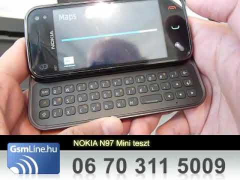 Nokia N97 Mini teszt vide�