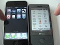 HTC Touch Diamond - iPhone Vergleich HTC Touch Diamond - iPhone Vergleich