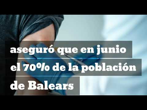 Armengol no garantiza que el 70% de la población de Balears esté vacunada contra la COVID19 en junio