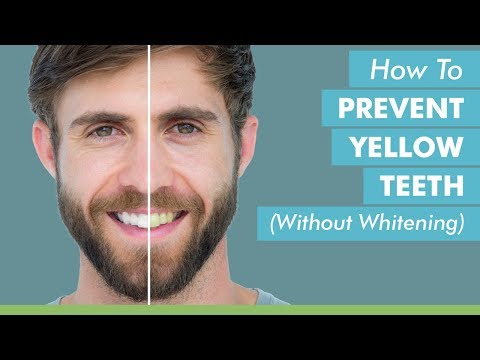 how to whiten teeth if they are yellow