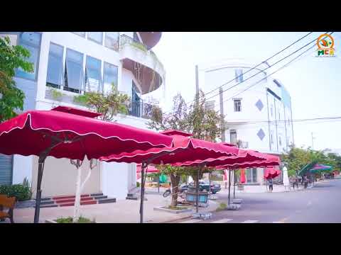 Cung Cấp Dù Lệch Tâm Vuông Cho HT Cafe