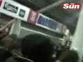 Manchester  Utd hooligan fans vs stoke city