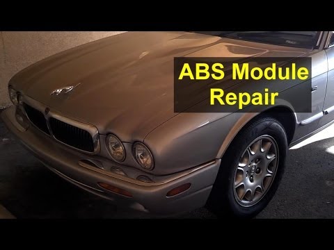 ABS module repair, ABS Warning, Tracks Not Available, Jaguar – Auto Repair Series