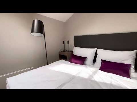 Video Praha 1, moderní zařízený byt 3+kk k pronájmu po rekonstrukci, terasa,ulice Krakovská, 77m2