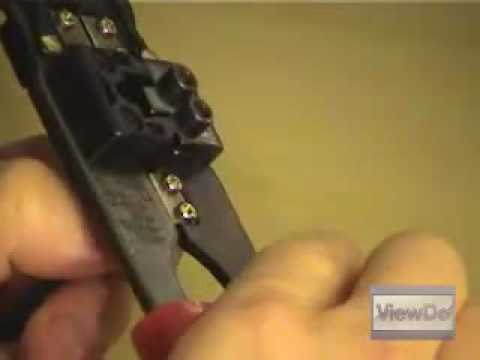 ViewDo: How to Make an Ethernet Patch Cable (RJ45) Video