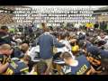 UConn vs WVU football 2009 Honoring Jasper Howard