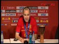 Rueda de prensa de Iniesta