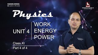 Unit 4 Part 4 of 4 - Work, Energy and Power