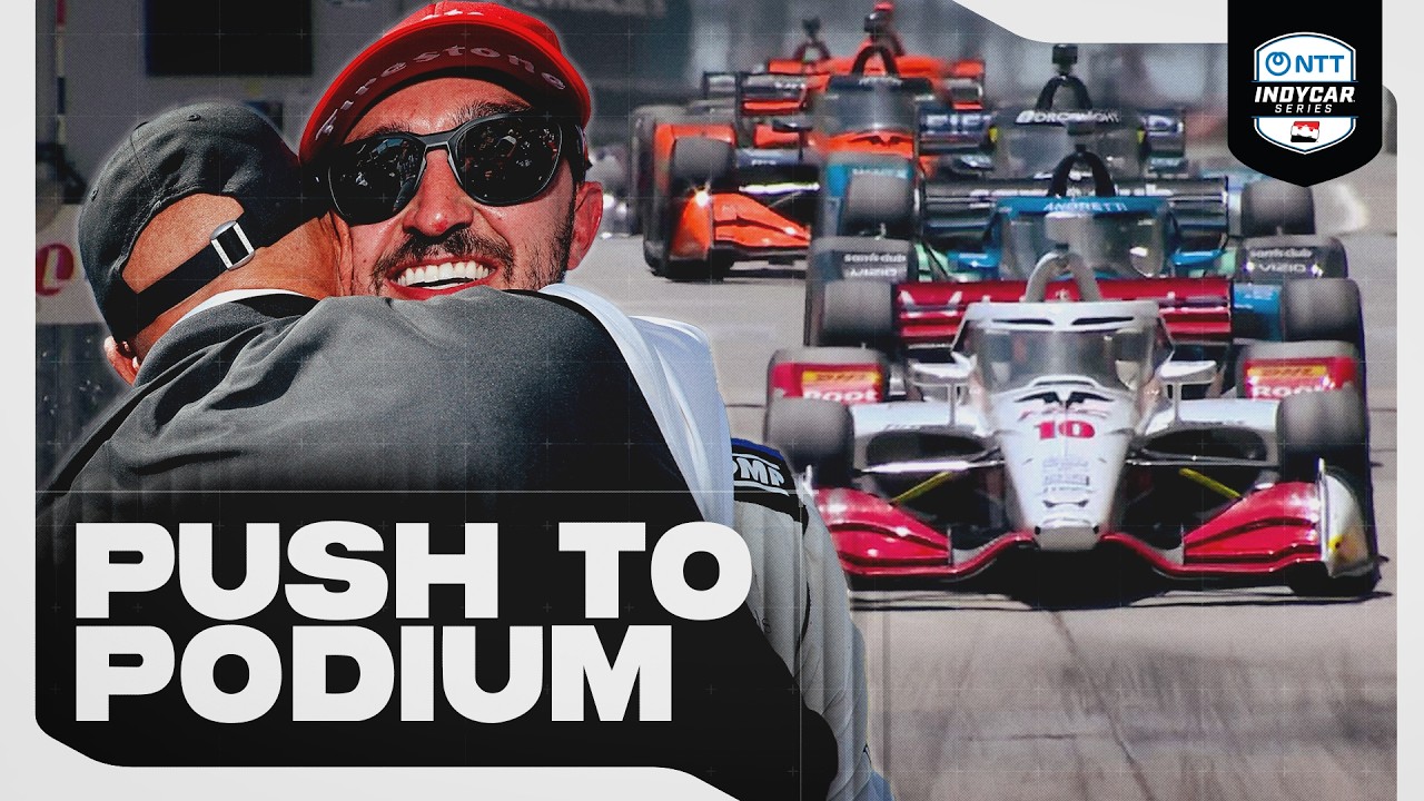 Podium Decided in Final Laps | 2026 INDYCAR at Detroit