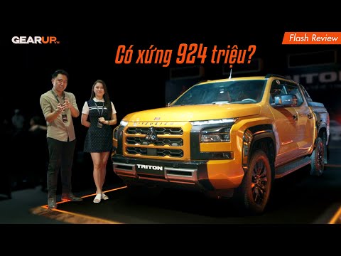 Với bằng này thứ mới, MITSUBISHI TRITON 2024 có xứng với giá 924 triệu? | GearUp