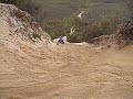 Nobbi on the same sand hill