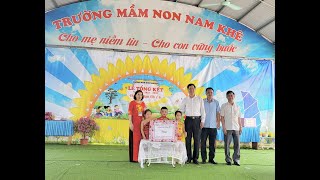 Chủ tịch UBND thành phố Phạm Tuấn Đạt thăm, tặng quà tại trường mầm non Nam Khê nhân ngày Quốc tế thiếu nhi 1/6