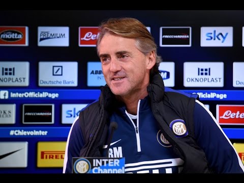 Live! Conferenza stampa Roberto Mancini prima di Inter-Lazio 20.12.2014 h:12:15