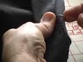 Hem a Pair of Pants
