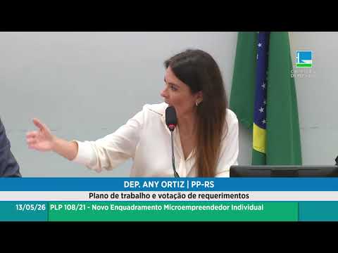 Novo Enquadramento Microempreendedor Individual - Plano de trabalho e votação de requerimentos -13/5