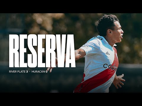 Los goles del triunfo 3-0 vs. Huracán [Reserva]