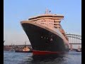 Queen Mary 2 Filmed by Todd & Sydney Harbour Pilots