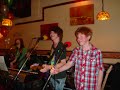This is an audio of our cover of U2's ONE. We have included photos of us at gigs throughout the year plus a few others! The ones of U2 were taken in Paris o 11th July this year. The recording has been sent to Today FM Ireland for the 'Beat the Original competition' (better quality than here) but you get the idea. Lauren lead vocals and bass (age 12 - youngest entrant in the comp?), Vicky on cajun box and tambourine, Conor on Piano and 12 string acoustic and backing vocals with Kev on rhythm guitar. Enjoy. (well done Vicky for getting all the photos together ;-)