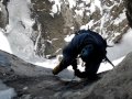 Ice climbing Kennedy Gully - YouTube