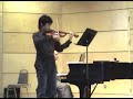 Raphael Kim playing Allegro from Handel\