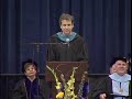 Senator Brown Speaks at Commencement