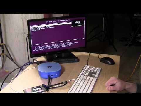 how to boot hp mini from usb