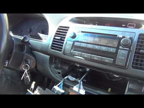 GTA Car Kits – Toyota Camry 2002-2006 install of iPhone, Ipod and AUX adapter for factory stereo