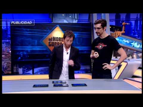 La tableta BlackBerry PlayBook 2.0 OS en El Hormiguero