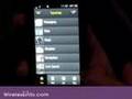 Samsung Instinct Interface