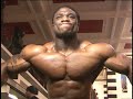 Bodybuilder Michael Lockett cable crossovers