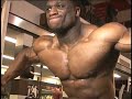 Bodybuilder Michael Lockett cable crossovers