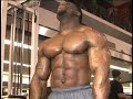 Bodybuilder Michael Lockett cable crossovers