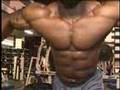 Bodybuilder Michael Lockett cable crossovers