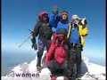 Wild Women on Top summit Mt Elbrus, 5,692m, Russia Wild Women on Top summit Mt Elbrus, 5,692m, Russia