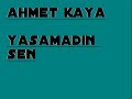 Yasamadin sen