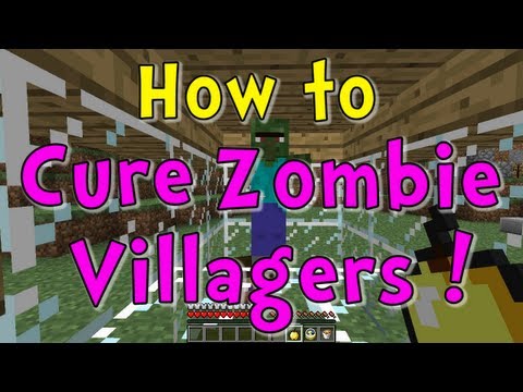 how to cure npc villagers