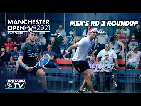 Squash: Manchester Open 2021 - Men's Round 2 Roundup