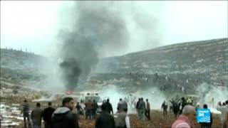 قرية ترمسعيا مسرح للمواجهات بين الفلسطينيين والقوات الاسرائيلية